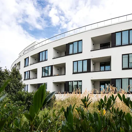 Апартаменты Balkonwohnung Mit Blick Ins Gruene Любек