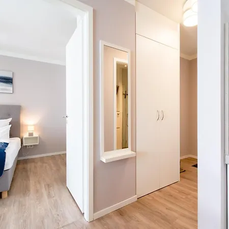 Апартаменты Balkonwohnung Mit Blick Ins Gruene Любек