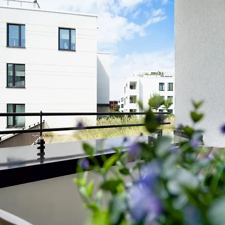 Апартаменты Balkonwohnung Mit Blick Ins Gruene